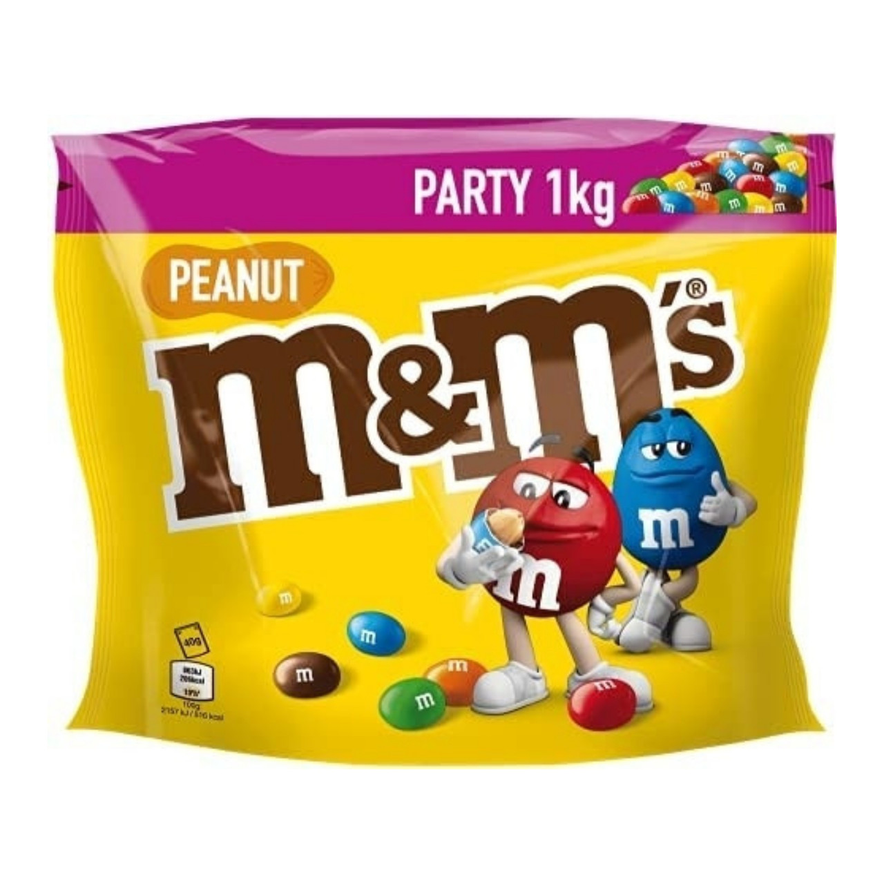 Драже M&M's Peanut з арахісом 1 кг.