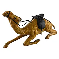 Фігурка Верблюд зі шкіри коричневий