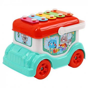 Іграшка Автобус-ксилофон ТехноК 9857 G-Rich