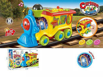 Іграшка музична "Паровоз" 3204 G-Rich