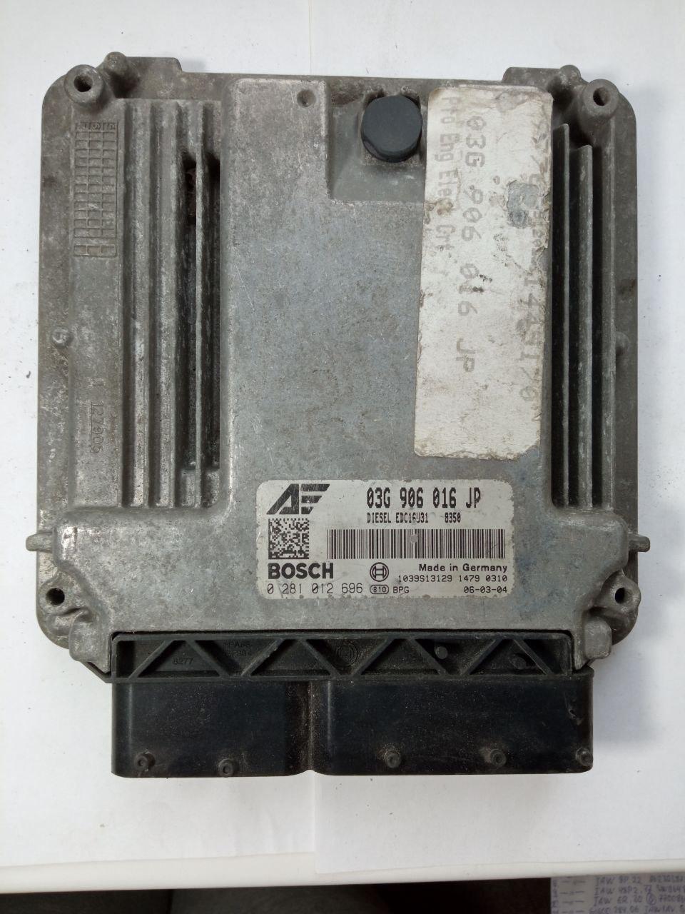 Електронний блок керування Bosch 0 281 012 696 / 0281012696 / 03G 906 016 JP / 03G906016JP