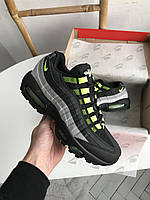 Мужские кроссовки Nike  air max 95 gray neon кросівки Nike