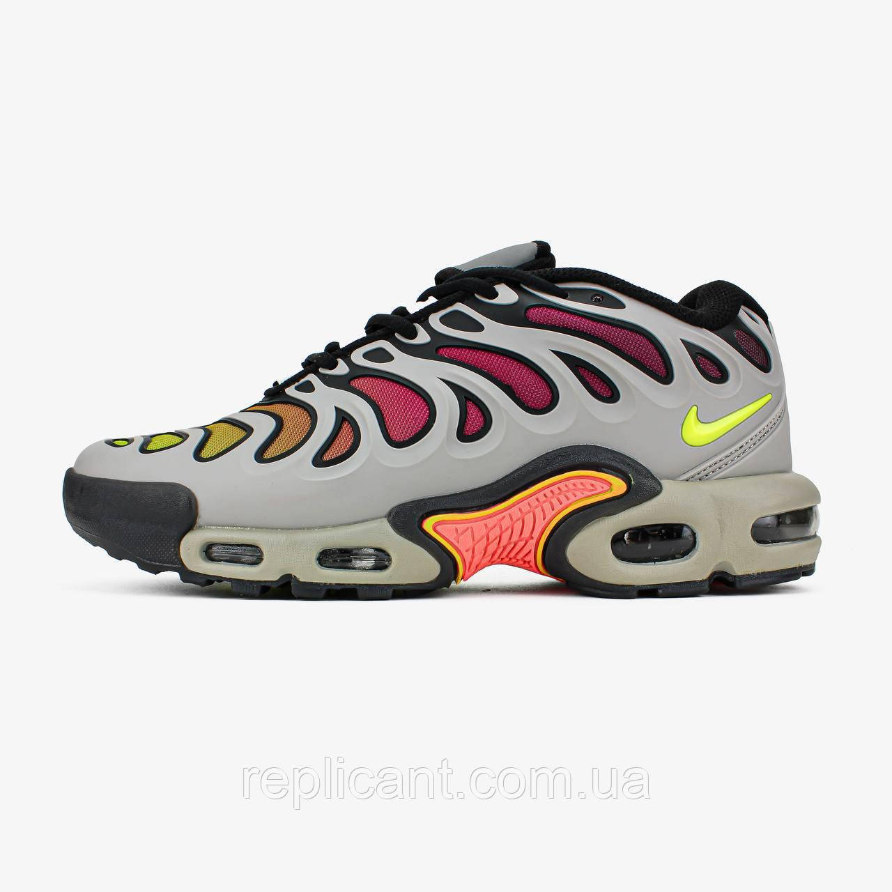 Чоловічі кросівки Nike Air Max Plus Drift "Light Silver/Barely Volt" кросівки Nike