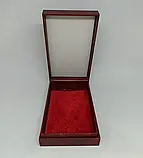 Позолочений хрест для нагородження священика (металеве розіп’яття, фіолетове каміння), фото 3