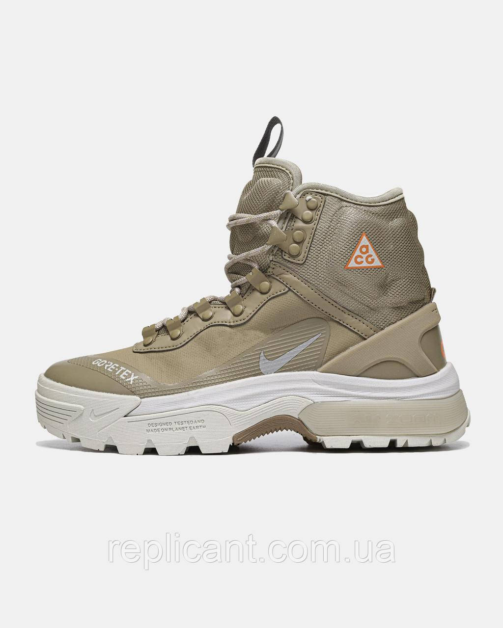 Жіночі кросівки Nike ACG Zoom Gaiandome GORE-TEX 'Khaki' DD2858-202 📦 кросівки Nike