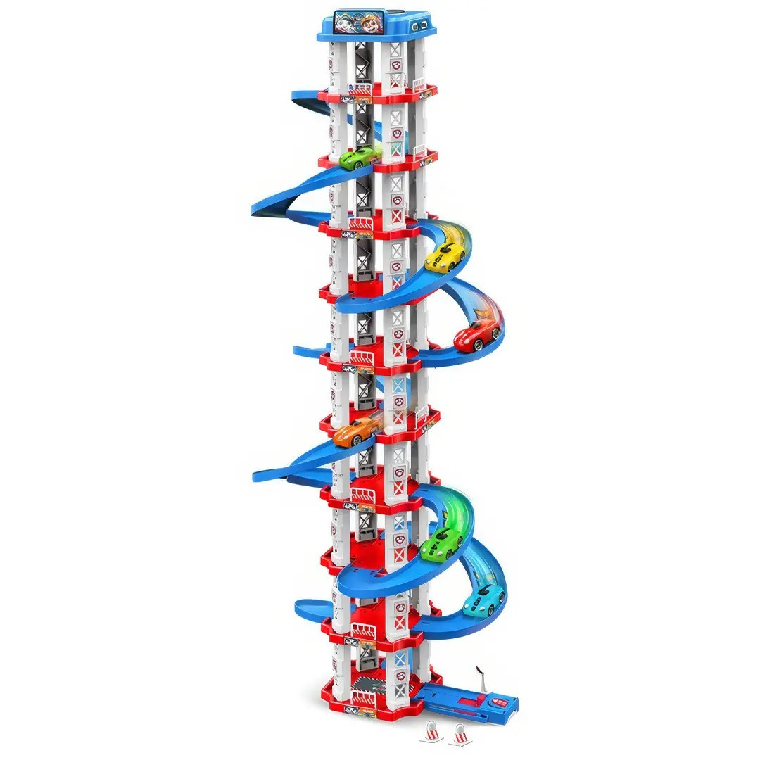 Автомобільний трек RIAS Childrens Rail Car MH2006 3 машинки 105 деталей (3_05670), фото 1