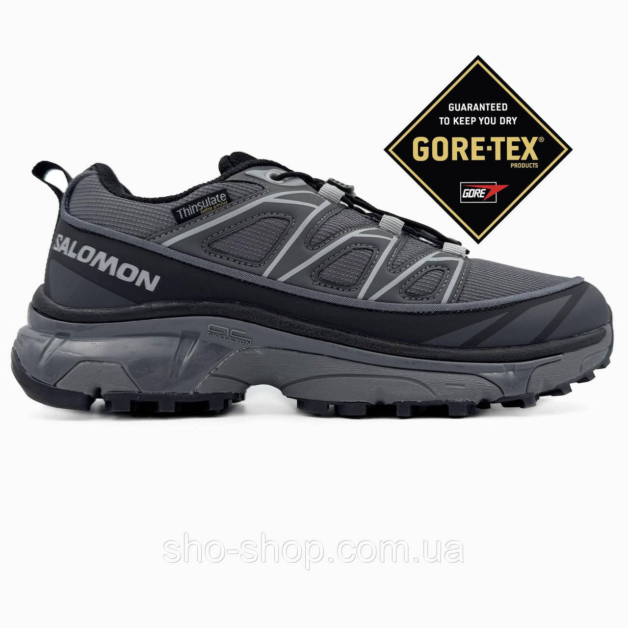 Кроссовки Salomon  XT-6 Expanse GTX Grey/Black, фото 1