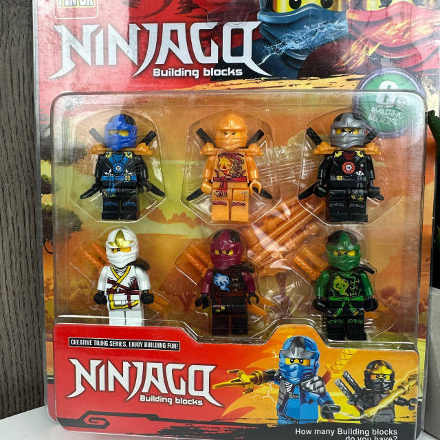 Набор фигурок лего Ниндзяго герои, фигурки Ninjago Heroes: продажа