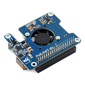 Плата розширення PoE HAT для Raspberry Pi 5 (WAV-26399)