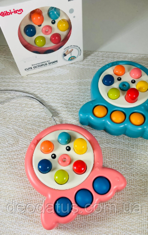Гра логіка восьминіжка 688-77 антистрес Pop It Поп іт, фото 1