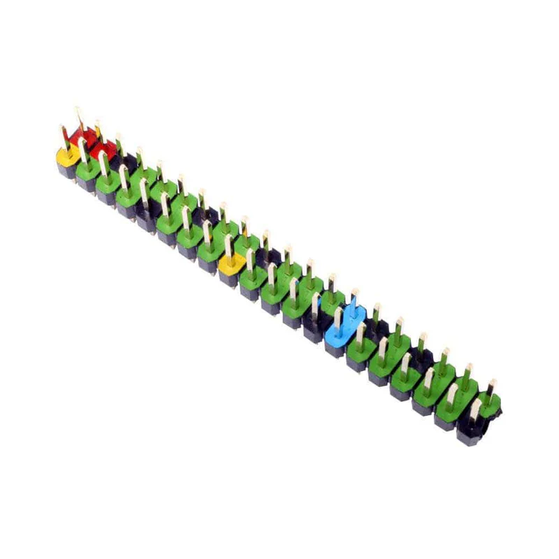 Кольорово марковані GPIO-штифти для Raspberry Pi (GPIO Header)