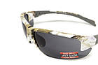 Окуляри захисні Global Vision Hercules-7 White Camo (gray), сірі в камуфльованій оправі, фото 4
