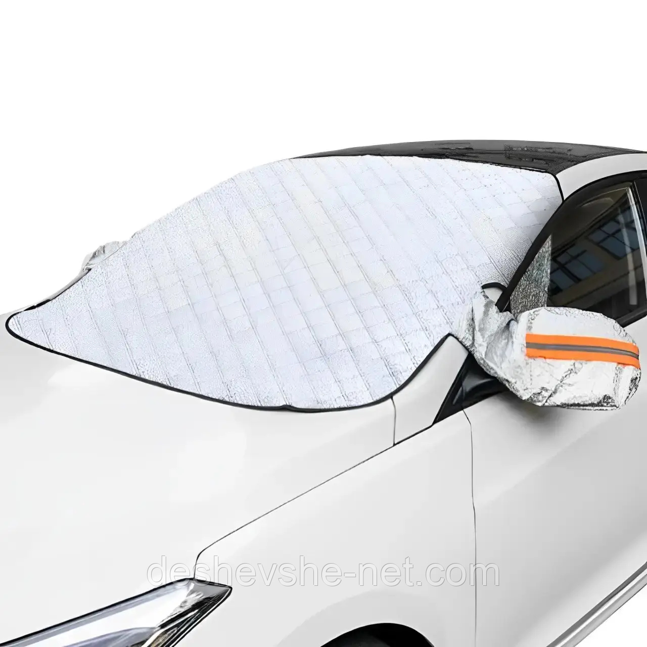 Накидка 145*106 см Чохол шторка захист на лобове скло автомобіля від снігу сонцезахисна універсальна, фото 1