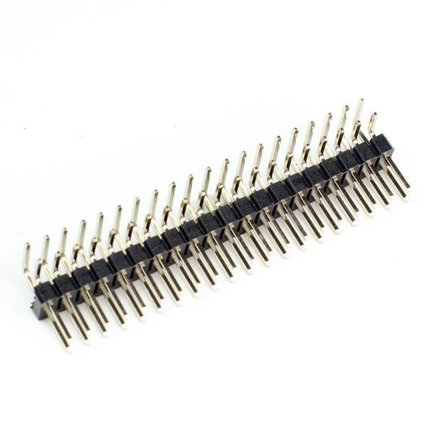 Кутовий штифтовий GPIO-роз'єм для Raspberry Pi Zero (GPIO Header)