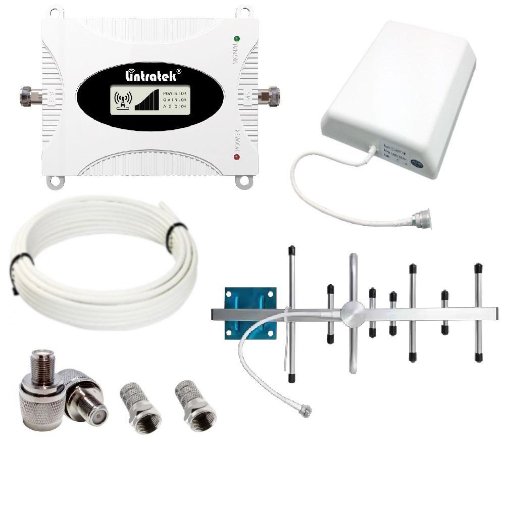 Репітер підсилювач мобільного зв'язку і інтернету Lintratek KW16L-PRO GSM 4G 900 МГц (8/8 дБі), фото 1