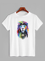 Футболка з принтом Lion (Лев) (0139)