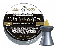 Кулі JSB Exact Predator Metalmag 5.5мм, 1.1г, 200шт