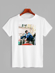 Футболка з принтом Що було далі (21023002)