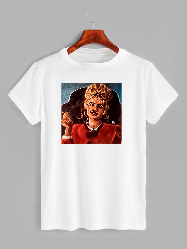 Футболка з принтом Усередині Лапенка (21023011)