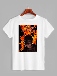 Футболка з принтом Усередині Лапенка (21023014)