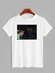 Футболка з принтом Усередині Лапенка (21023016)