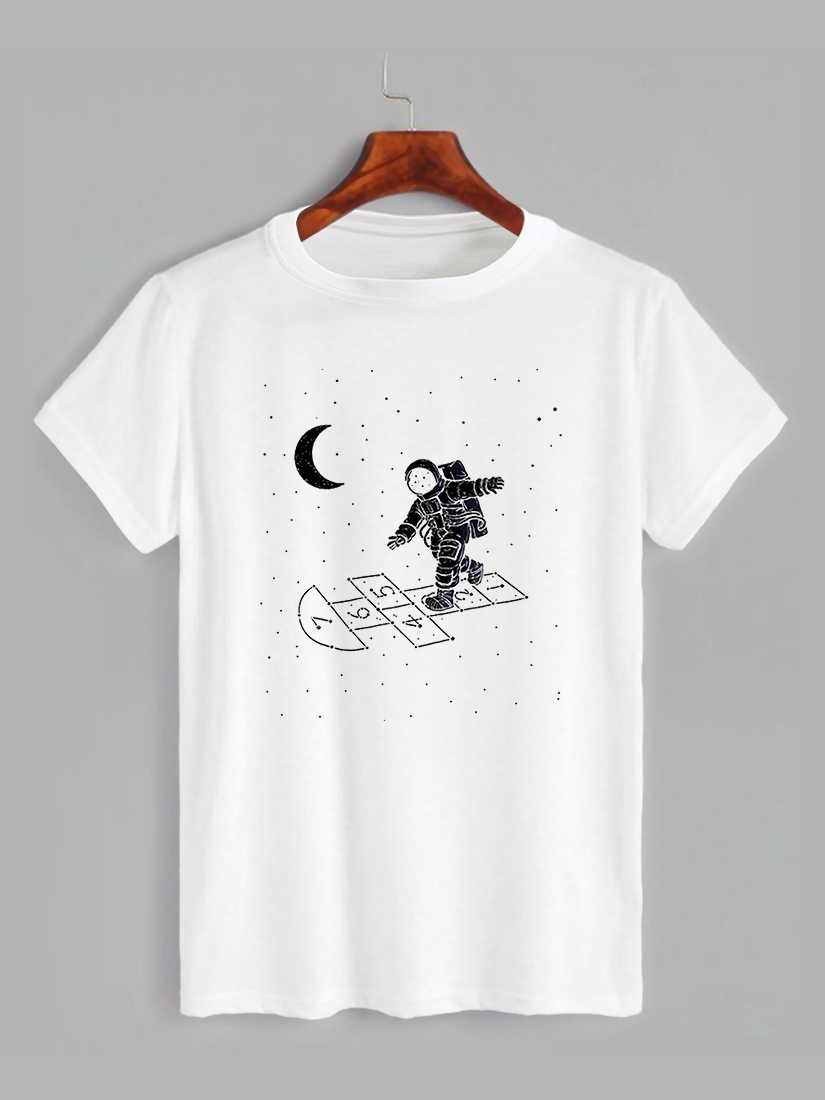 Футболка з принтом Космонавт (1747), фото 1