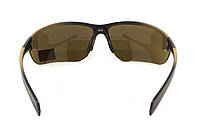 Окуляри захисні Global Vision Hercules-7 Black-Brown (drive mirror), дзеркальні коричневі в коричнево-чорній оправі, фото 5