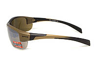 Окуляри захисні Global Vision Hercules-7 Black-Brown (drive mirror), дзеркальні коричневі в коричнево-чорній оправі, фото 7