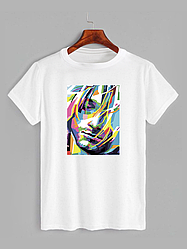 Футболка з принтом Kurt Cobain (Курт Кобейн) (0138)