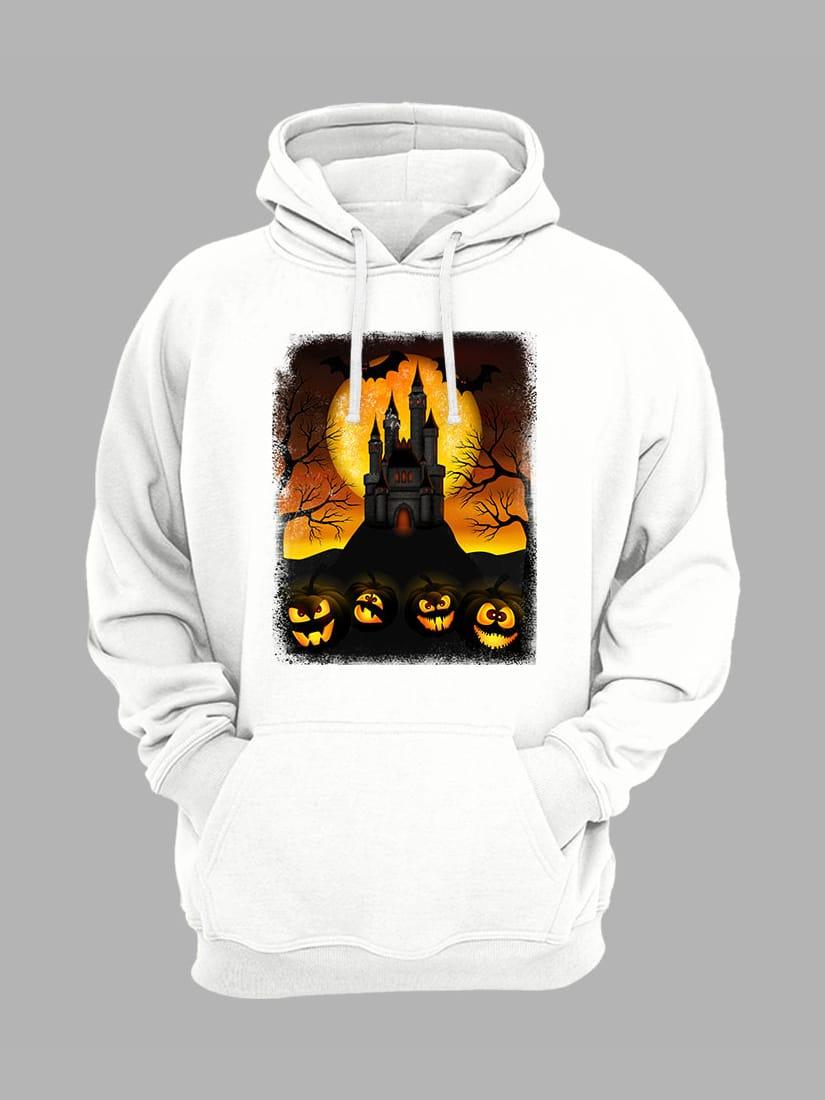 Толстовка худі з принтом Halloween (2313)
