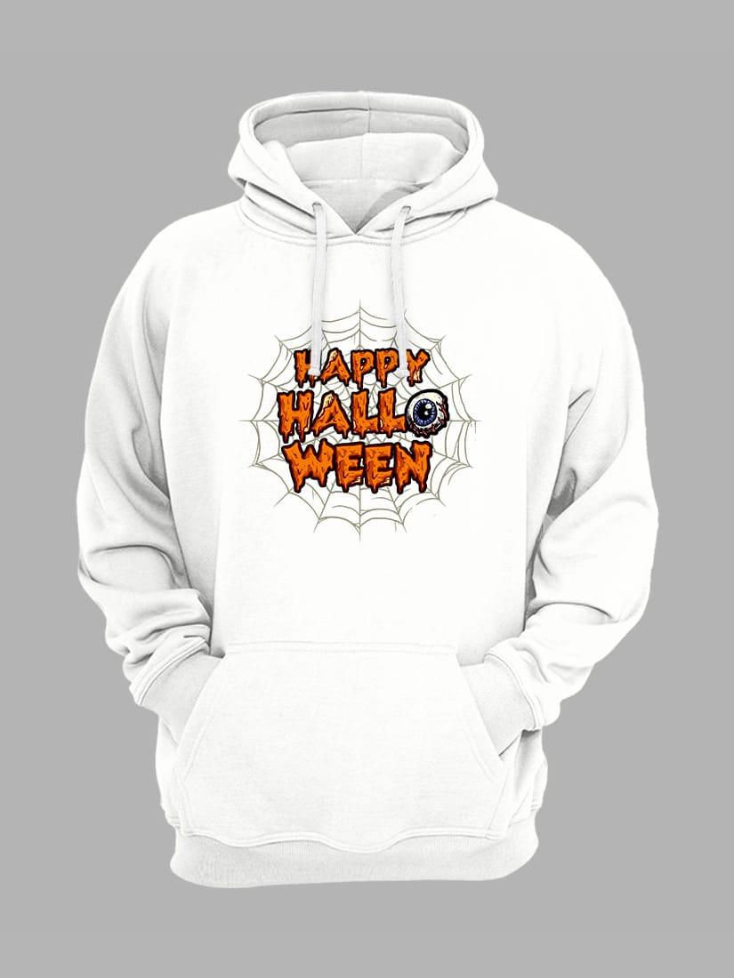 Толстовка худі з принтом Happy Halloween (2323)