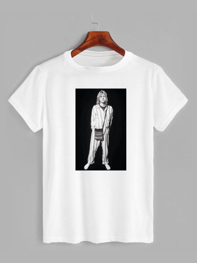 Футболка з принтом Kurt Cobain (Курт Кобейн) (0412)