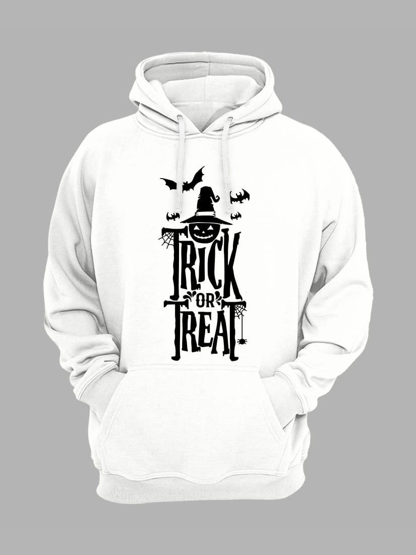 Толстовка худі з принтом Trick or Treat Хеллоуїн (2329)
