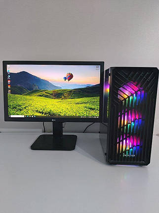 Б/в ПК+Монітор Frontier Chimbu MT| i7-4770| 32GB RAM| 240GB SSD+1500GB HDD| Radeon RX 580 8GB+LG 24MB37PM-B| 24" 1920x1080, фото 1