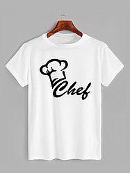 Футболка з принтом Chef (Шеф) (0502)
