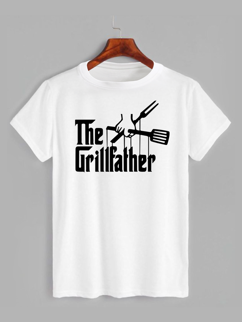 Футболка з принтом The grillfather (0512)
