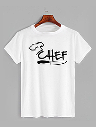 Футболка з принтом Chef (Шеф повар) (0504)
