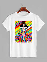 Футболка з принтом Fashion - Мода (0129)