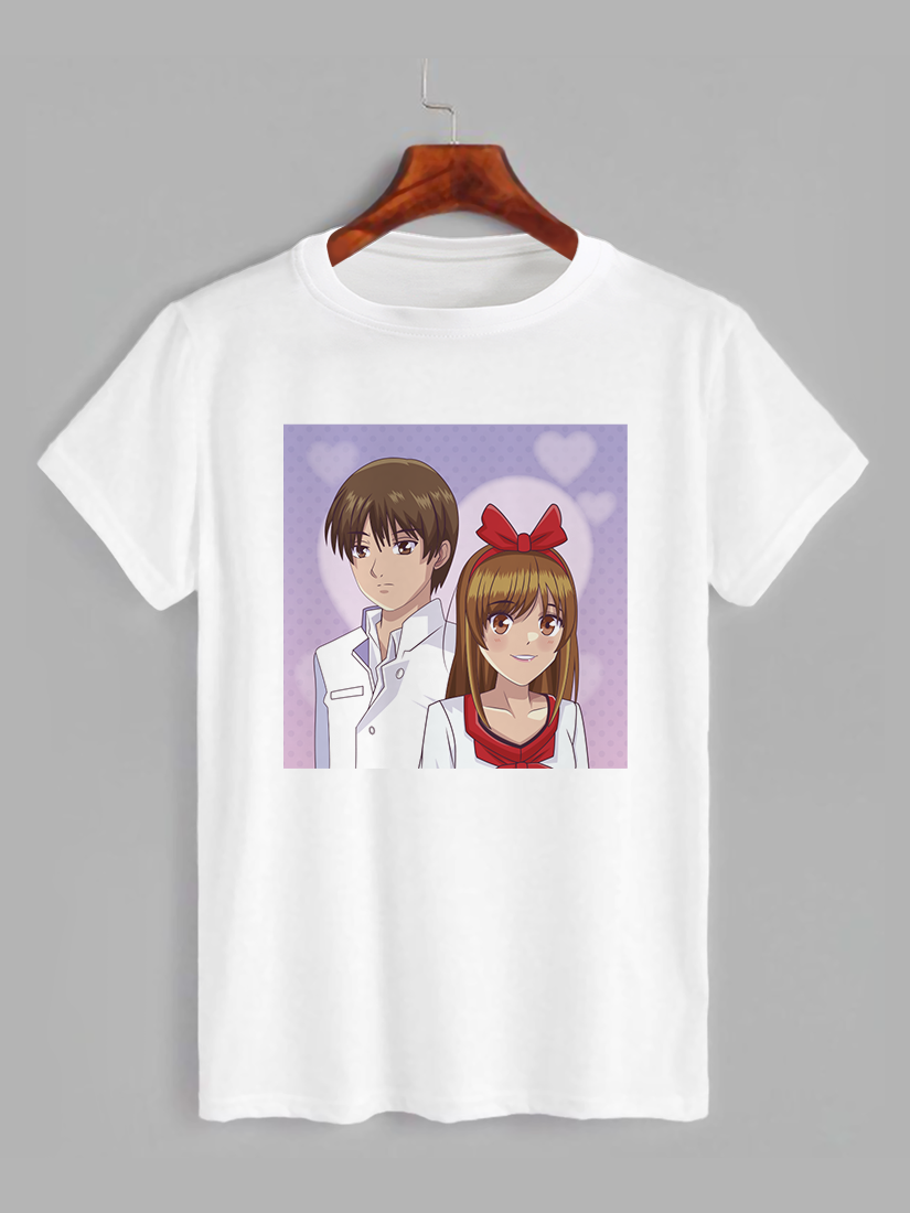 Футболка з принтом Аніме Пара Манга 3 (0735), фото 1