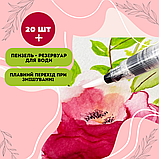 Акварельні маркери з пензликом набір 20 шт. на водній основі Touch multicolor, для скетчів і ескізів, фото 4