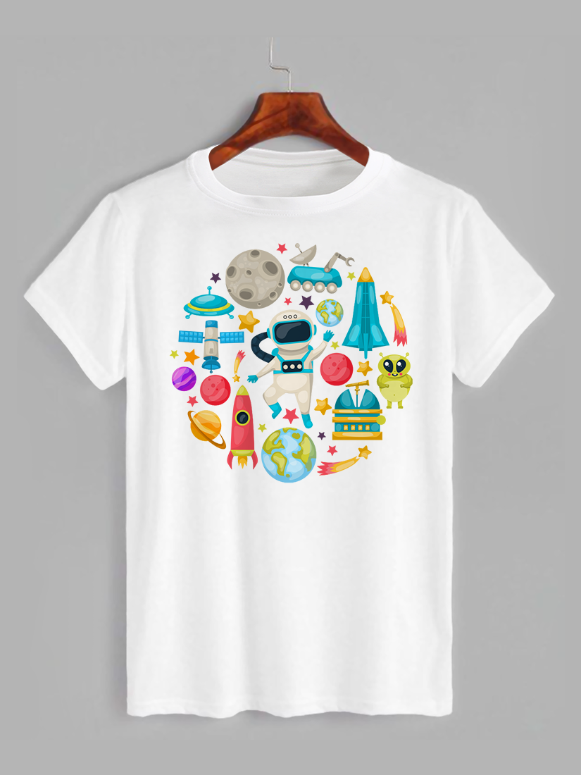 Футболка з принтом Космоc (0809), фото 1