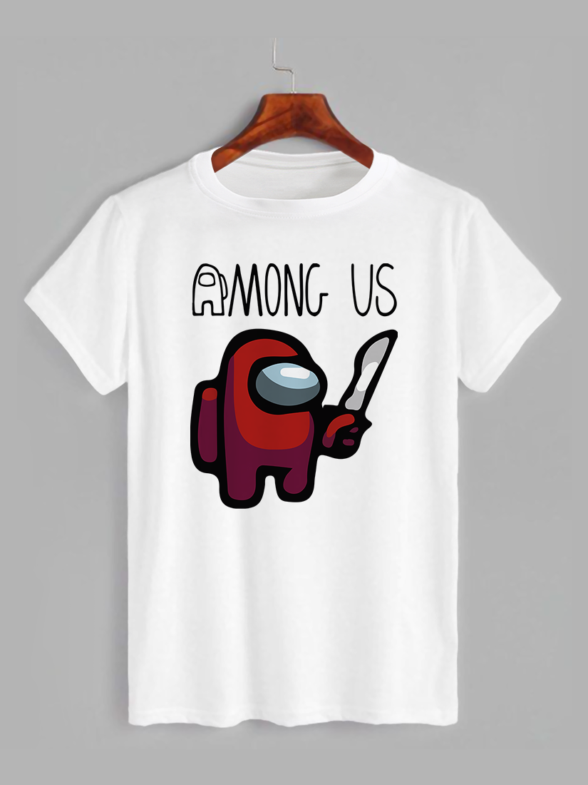 Футболка з принтом Among Us - Амонг Ас (Серед нас) (2537)