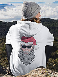 Толстовка жіноча з новорічним принтом Santa (Санта) - 2108