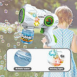 Пістолет з мильними бульбашками (генератор мильних бульбашок) арт. YH 358-1, фото 5