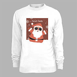 Світшот з новорічним принтом "Секрет Санти" (0211307)