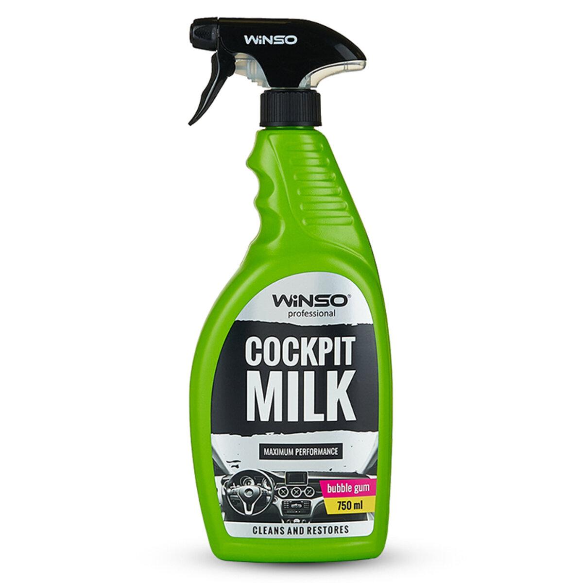 Поліроль-молочко для панелі приладів Professional Cockpit milk Bubble gum, 750мл, фото 1