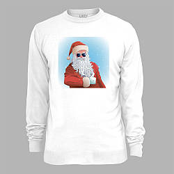 Світшот з новорічним принтом "Крутий Санта" (0211317)