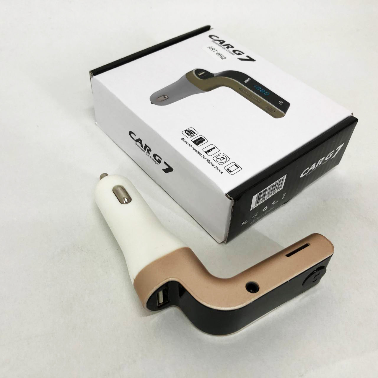 Устройство для прослушивания музыки в автомобиле Car G7 FM, Fm блютуз ...