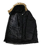 Зимова куртка парка американська  N3B Us чорна 10181202 Mil-Tec розмір L, фото 7