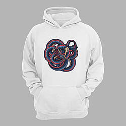 Худі з принтом "Заплутаний дракон" (231011)